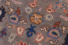 handmade Traditional Oushak Gray Green Hand Knotted RECTANGLE 100% WOOL area rug 5X7