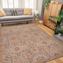 handmade Traditional Kafkaz Gray Lt. Green Hand Knotted RECTANGLE 100% WOOL area rug 9X12