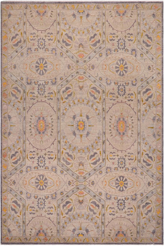 handmade Traditional Kafkaz Gray Lt. Green Hand Knotted RECTANGLE 100% WOOL area rug 9X12