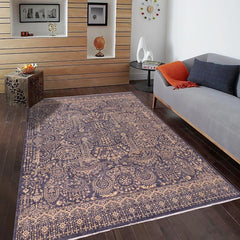 handmade Traditional Kafkaz Gray Beige Hand Knotted RECTANGLE 100% WOOL area rug 8X11