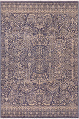 handmade Traditional Kafkaz Gray Beige Hand Knotted RECTANGLE 100% WOOL area rug 8X11