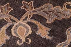 handmade Traditional Kafkaz Gray Blue Hand Knotted RECTANGLE 100% WOOL area rug 8X10