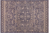 Boho Chic Ziegler Maia Blue/Gray Hand-Knotted Wool Rug - 9'0'' x 11'11''