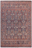 handmade Transitional Kafkaz Gray Blue Hand Knotted SQUARE 100% WOOL area rug 8 x 9