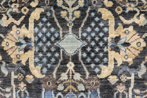 handmade Traditional Kafkaz Gray Blue Hand Knotted RECTANGLE 100% WOOL area rug 4x6