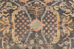 handmade Traditional Kafkaz Gray Rust Hand Knotted RECTANGLE 100% WOOL area rug 4X6