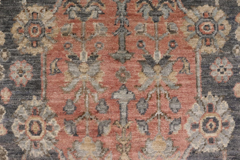 handmade Traditional Kafkaz Gray Rust Hand Knotted RECTANGLE 100% WOOL area rug 4x6