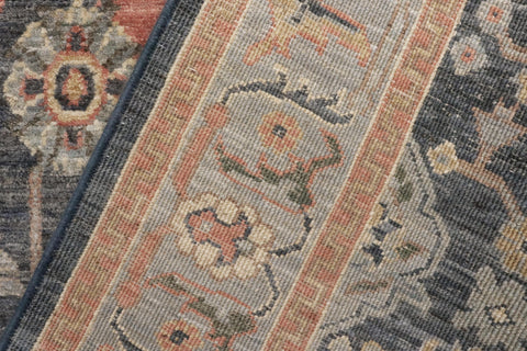 handmade Traditional Kafkaz Gray Rust Hand Knotted RECTANGLE 100% WOOL area rug 4x6