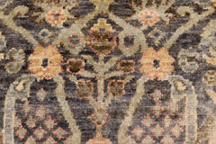 handmade Traditional Kafkaz Gray Tan Hand Knotted RECTANGLE 100% WOOL area rug 4X6