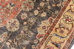 handmade Traditional Kafkaz Gray Tan Hand Knotted RECTANGLE 100% WOOL area rug 4X6