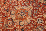 Antique Agra Latonya Rust/Multi Wool Rug - 9'2'' x 12'0''