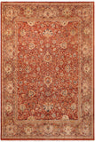 Antique Agra Latonya Rust/Multi Wool Rug - 9'2'' x 12'0''