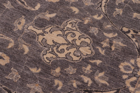 handmade Traditional Kafkaz Gray Beige Hand Knotted RECTANGLE 100% WOOL area rug 10x14