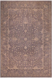 Classic Ziegler Leila Gray/Beige Wool Rug - 9'9'' x 13'8''