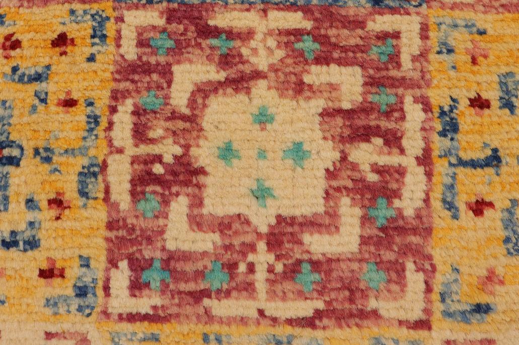 handmade Geometric Balouchi Red Beige Hand Knotted RECTANGLE 100% WOOL area rug 4x6