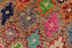 handmade Modern Balouchi Brown Beige Hand Knotted RECTANGLE 100% WOOL area rug 3x5