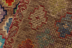 handmade Modern Balouchi Brown Beige Hand Knotted RECTANGLE 100% WOOL area rug 3x5