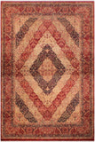 Vintage Kimberle Red/Red Wool Rug - 9'0'' x 12'0''