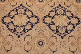 Antique Peg Multi/Tan Wool Rug - 9'1'' x 12'3''