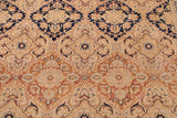 Antique Peg Multi/Tan Wool Rug - 9'1'' x 12'3''