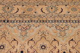 Antique Peg Multi/Tan Wool Rug - 9'1'' x 12'3''