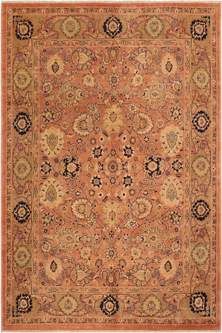 handmade Traditional Kafkaz Rust Brown Hand Knotted RECTANGLE 100% WOOL area rug 8X10