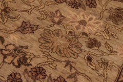 handmade Traditional Kafkaz Lt. Green Brown Hand Knotted RECTANGLE 100% WOOL area rug 8X10