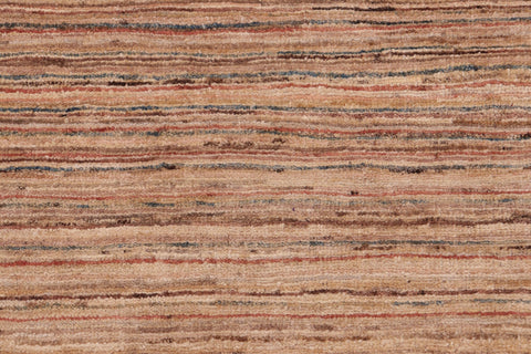handmade Modern Gabbeh Beige Brown Hand Knotted RECTANGLE 100% WOOL area rug 8' x 11'