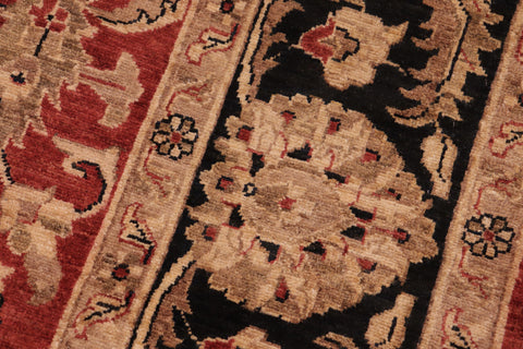 handmade Traditional Kafkaz Red Blue Hand Knotted RECTANGLE 100% WOOL area rug 8x10
