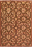 handmade Transitional Kafkaz Brown Tan Hand Knotted RECTANGLE 100% WOOL area rug 8 x 10