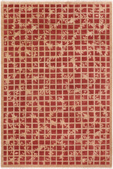 handmade Transitional Kafkaz Rust Tan Hand Knotted RECTANGLE 100% WOOL area rug 8X10