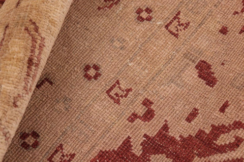 handmade Traditional Kafkaz Rust Tan Hand Knotted RECTANGLE 100% WOOL area rug 8X10