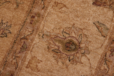handmade Traditional Kafkaz Gold Beige Hand Knotted RECTANGLE 100% WOOL area rug 8x10