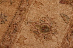 handmade Traditional Kafkaz Gold Beige Hand Knotted RECTANGLE 100% WOOL area rug 8X10