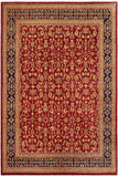 handmade Traditional Kafkaz Red Blue Hand Knotted RECTANGLE 100% WOOL area rug 8 x 10