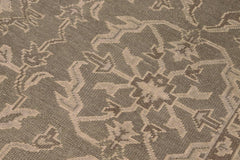 handmade Traditional Ziegler Gray Tan Hand Knotted RECTANGLE 100% WOOL area rug 7x9