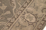 handmade Traditional Ziegler Gray Tan Hand Knotted RECTANGLE 100% WOOL area rug 7x9