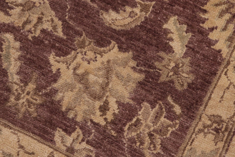 handmade Traditional Kafkaz Brown Tan Hand Knotted RECTANGLE 100% WOOL area rug 8x10