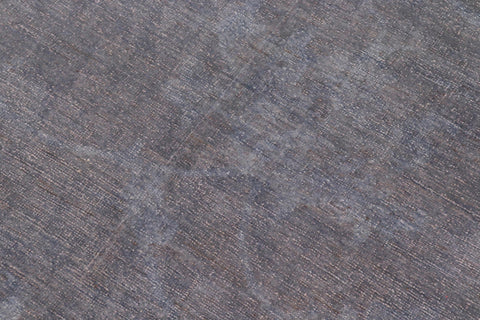 handmade Over Dyed Over Dyed Grayish Blu Gray Hand Knotted RECTANGLE 100% WOOL area rug 9' x 12'