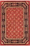handmade Transitional Kafkaz Red Black Hand Knotted RECTANGLE 100% WOOL area rug 9 x 12