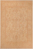 handmade Traditional Kafkaz Beige Rust Hand Knotted RECTANGLE 100% WOOL area rug 8 x 11