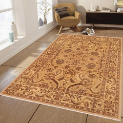 handmade Traditional Kafkaz Gray Tan Hand Knotted RECTANGLE 100% WOOL area rug 8X10