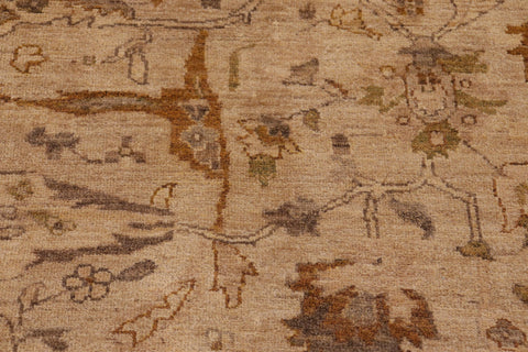 handmade Traditional Kafkaz Taupe Tan Hand Knotted RECTANGLE 100% WOOL area rug 8x10