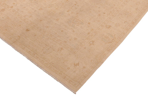 handmade Traditional Kafkaz Beige Tan Hand Knotted RECTANGLE 100% WOOL area rug 8x10