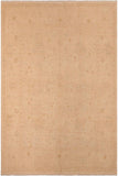 handmade Traditional Kafkaz Beige Tan Hand Knotted RECTANGLE 100% WOOL area rug 8 x 10