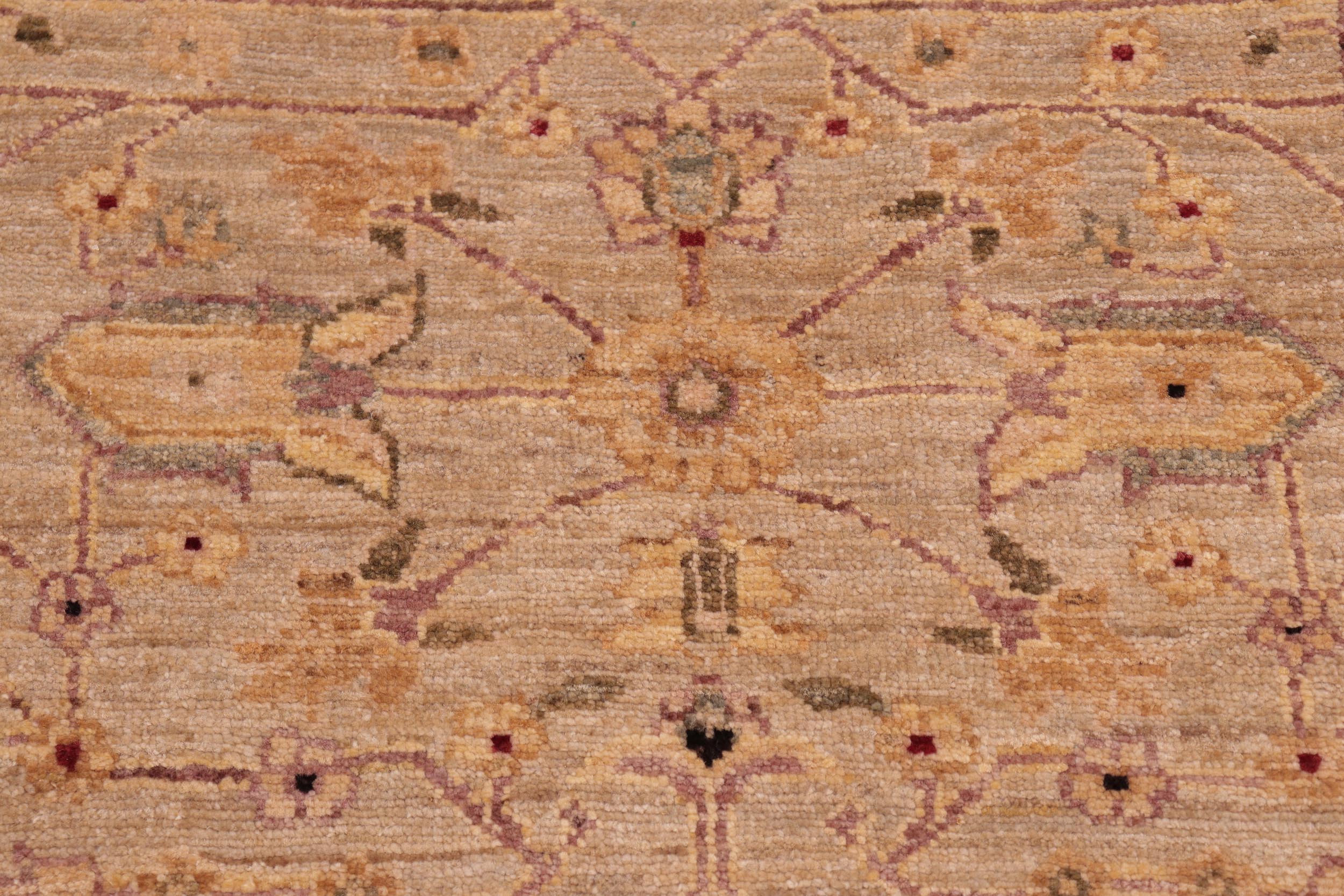 handmade Traditional Kafkaz Gray Gold Hand Knotted RECTANGLE 100% WOOL area rug 8x10