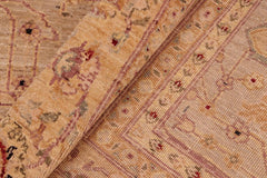 handmade Traditional Kafkaz Gray Gold Hand Knotted RECTANGLE 100% WOOL area rug 8X10