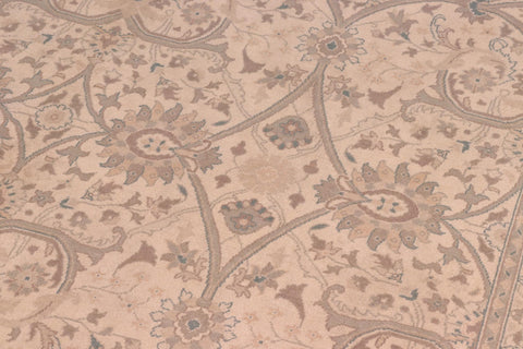 handmade Traditional Kafkaz Beige Green Hand Knotted RECTANGLE 100% WOOL area rug 8x10