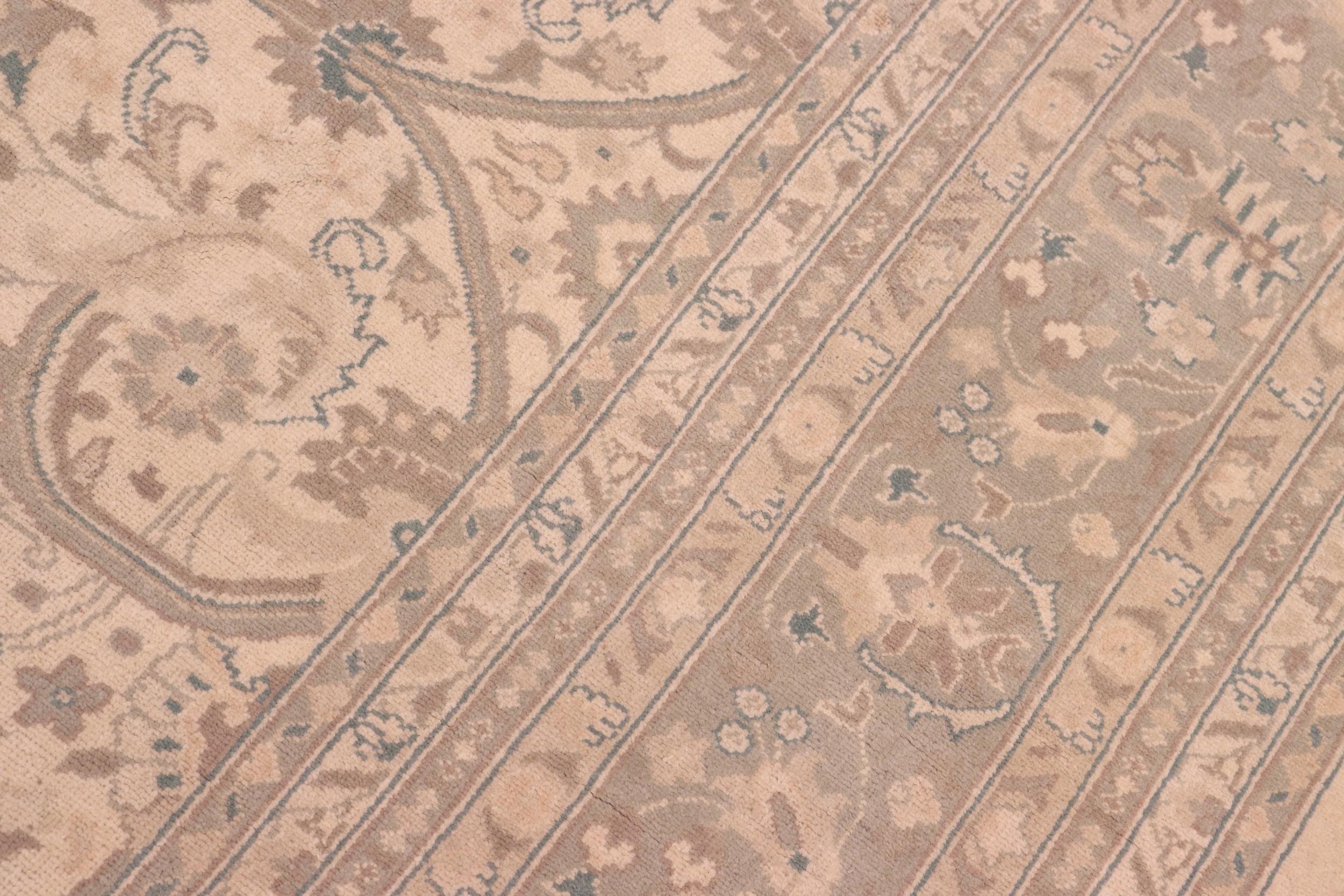 handmade Traditional Kafkaz Beige Green Hand Knotted RECTANGLE 100% WOOL area rug 8x10