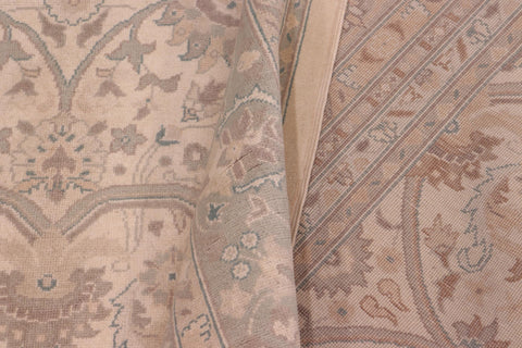 handmade Traditional Kafkaz Beige Green Hand Knotted RECTANGLE 100% WOOL area rug 8x10